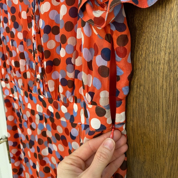 Boden pink polka dot summer tea dress - Picture 8 of 11